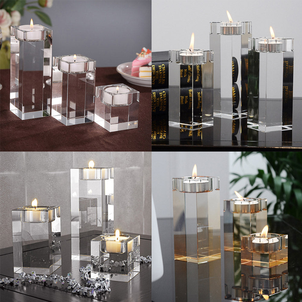 Crystal Block Candlelight