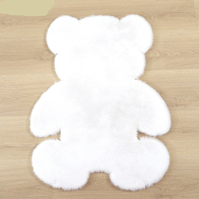 Rabbit Faux Fur Bear Rug