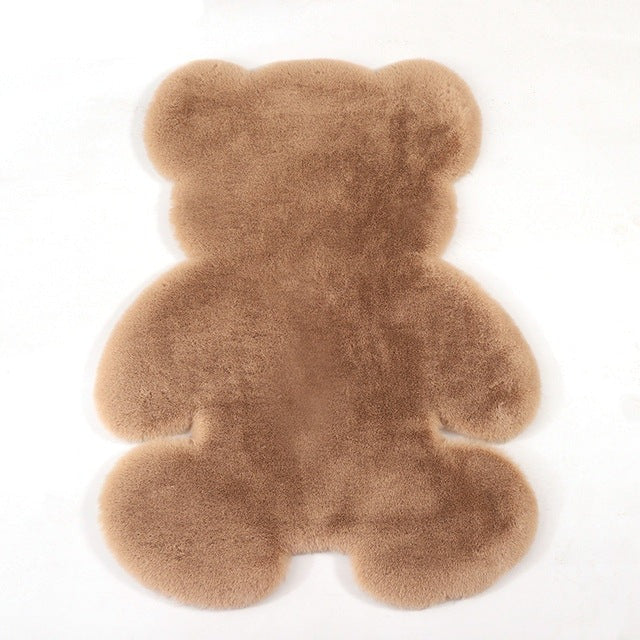 Rabbit Faux Fur Bear Rug