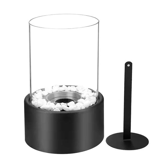 The Round Mini Fireplace Tabletop