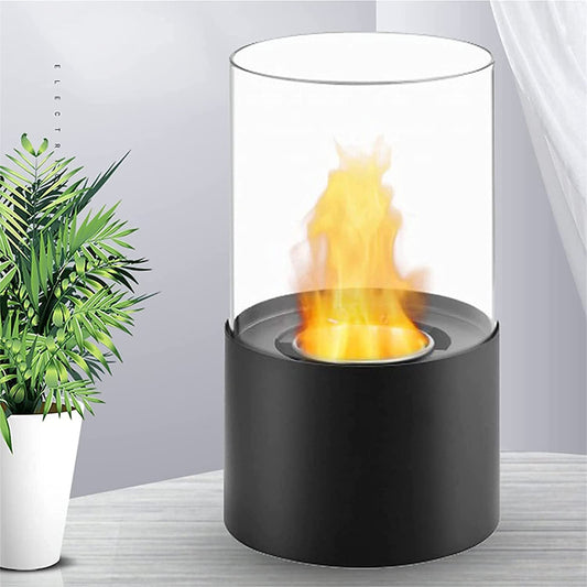 The Round Mini Fireplace Tabletop